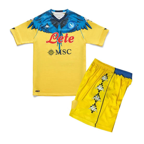 Maglia Napoli Speciale Bambino 21/22 Giallo